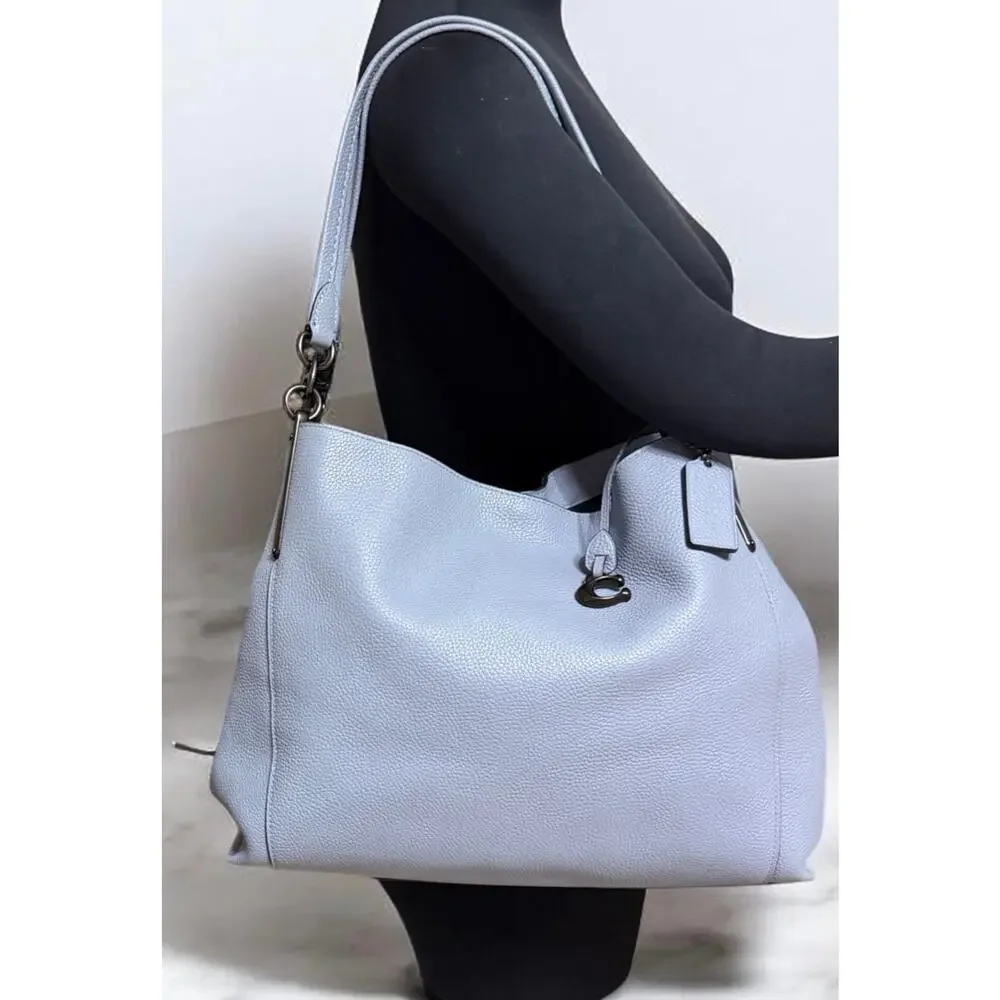 Coach 73545 Dalton 31 Leather Shoulder Bag